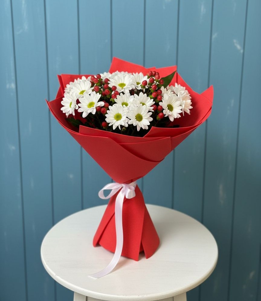 Букет цветов из: Хризантемы в Новоалександровске