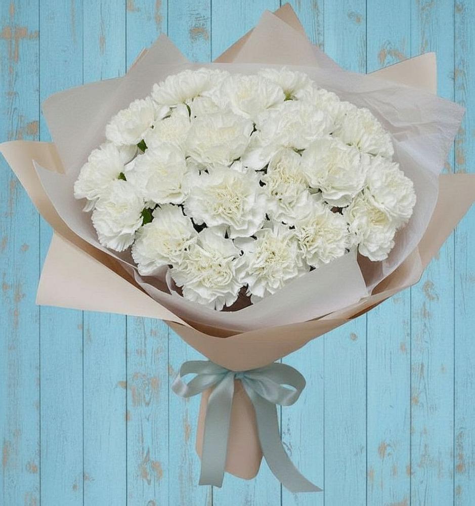 Букет цветов из: Гвоздики в Новоалександровске