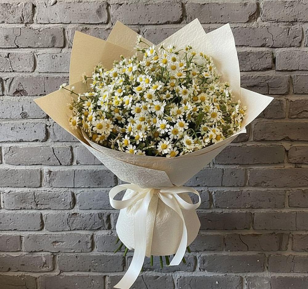 Букет цветов из: Ромашки в Новоалександровске