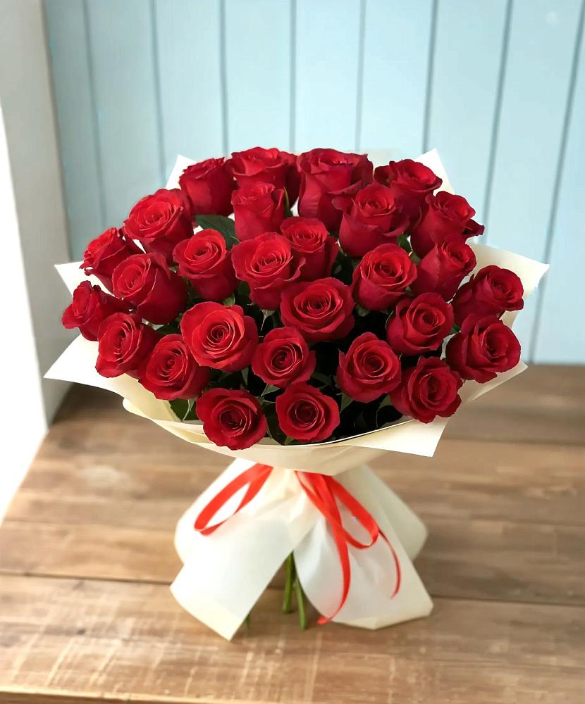 Букет 29 Красных роз в Новоалександровске