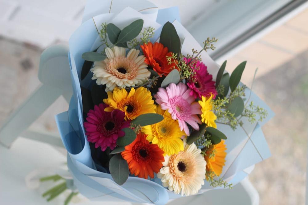 Букет цветов из: Герберы в Новоалександровске