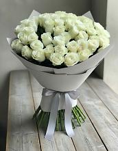 Букет 35 Белых роз в Новоалександровске