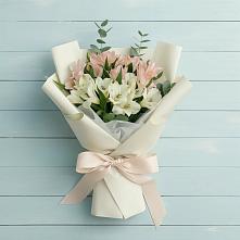 Букет цветов из:  Альстромерии в Новоалександровске