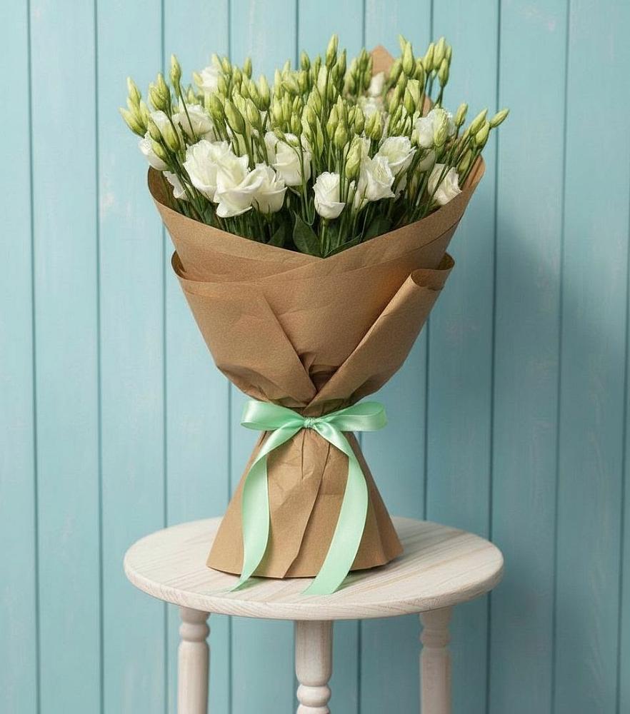 Букет цветов из: Лизиантусы в Новоалександровске