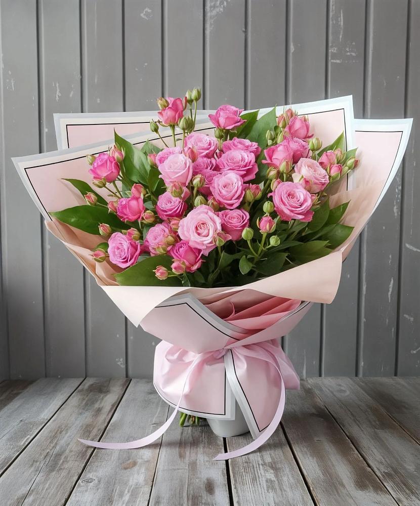 Букет Розовый кустик в Новоалександровске