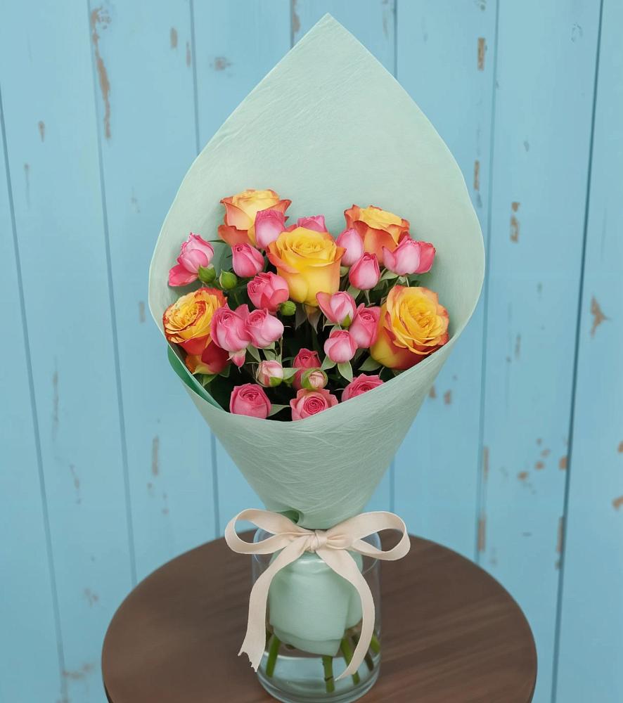 Букет цветов из: Розы в Новоалександровске