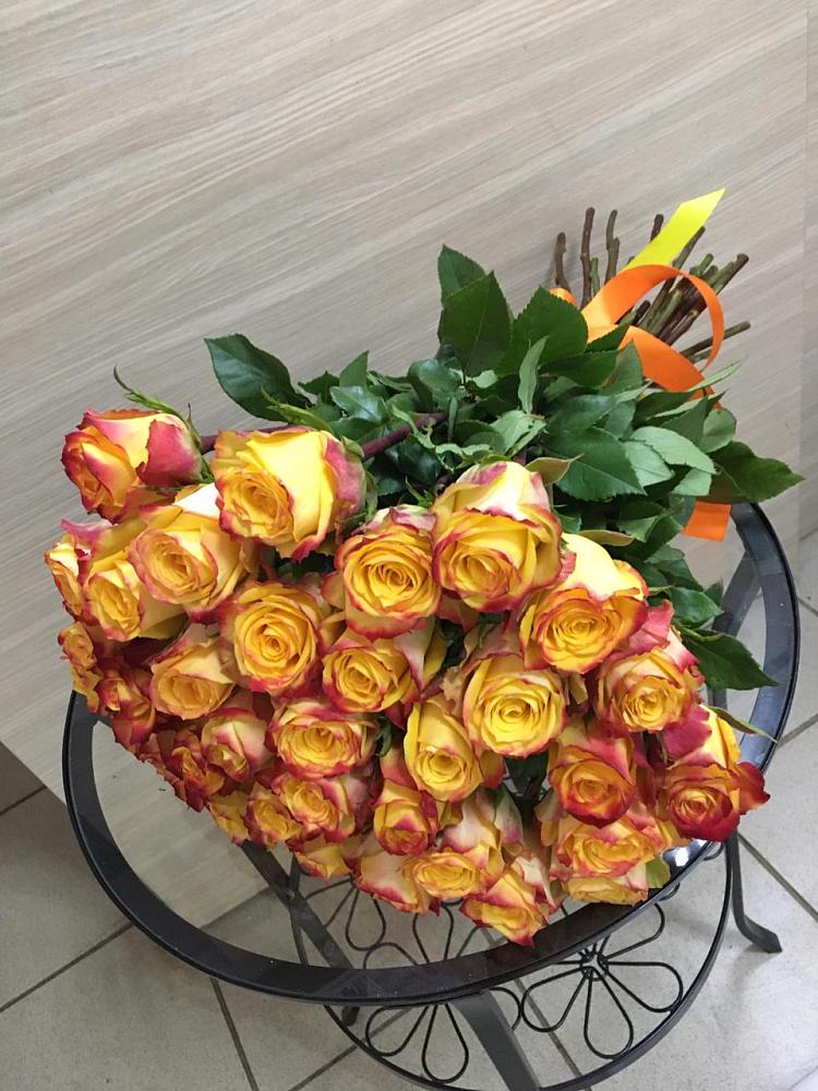 Букет Желтые розы в Новоалександровске