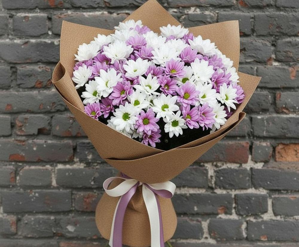 Букет цветов из: Хризантемы в Новоалександровске