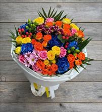Букет цветов из:  Розы и Хризантемы #REPLACE_PRED# Новоалександровске