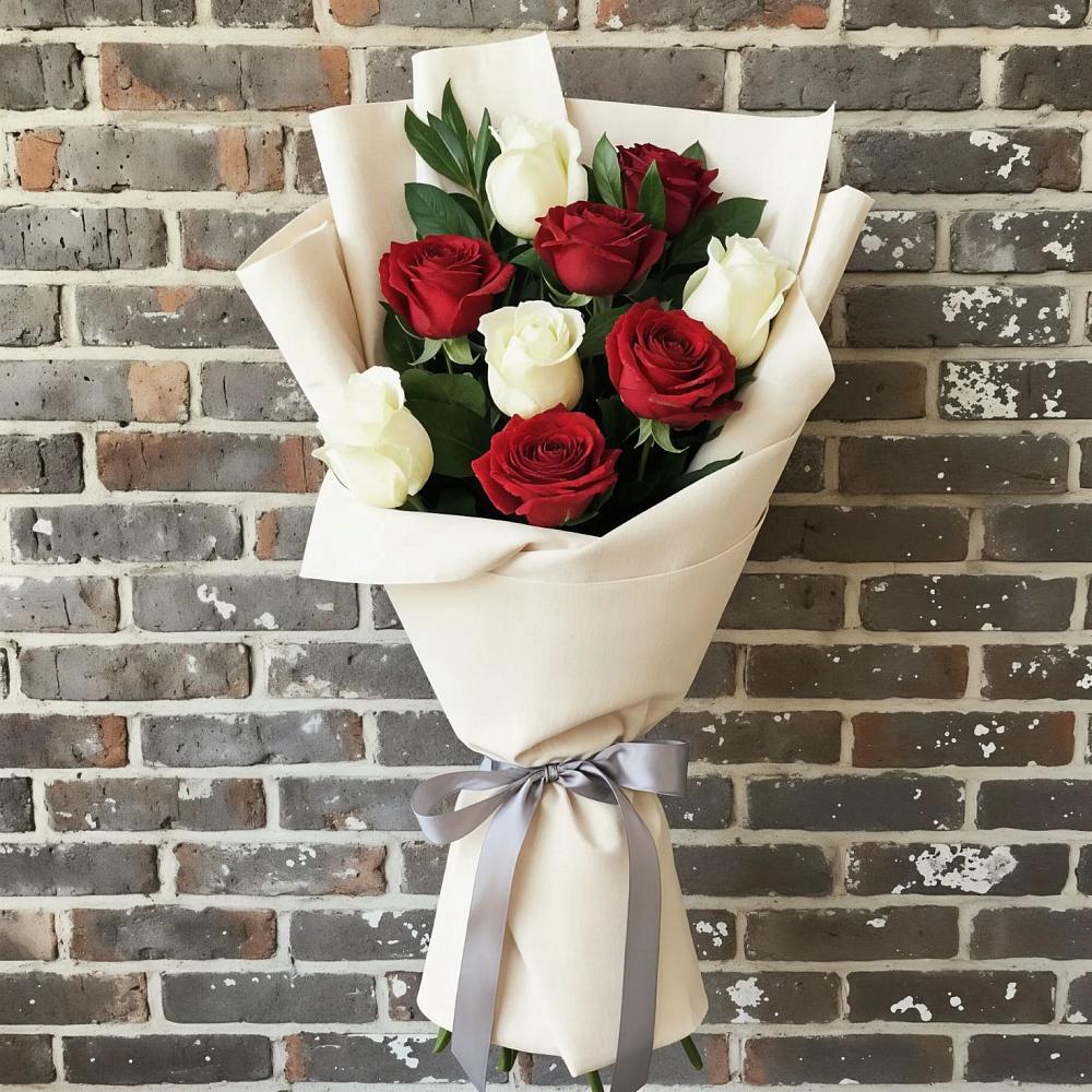 Букет цветов из: Розы в Новоалександровске