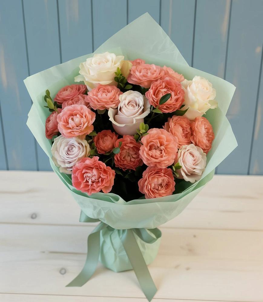 Букет цветов из: Розы в Новоалександровске