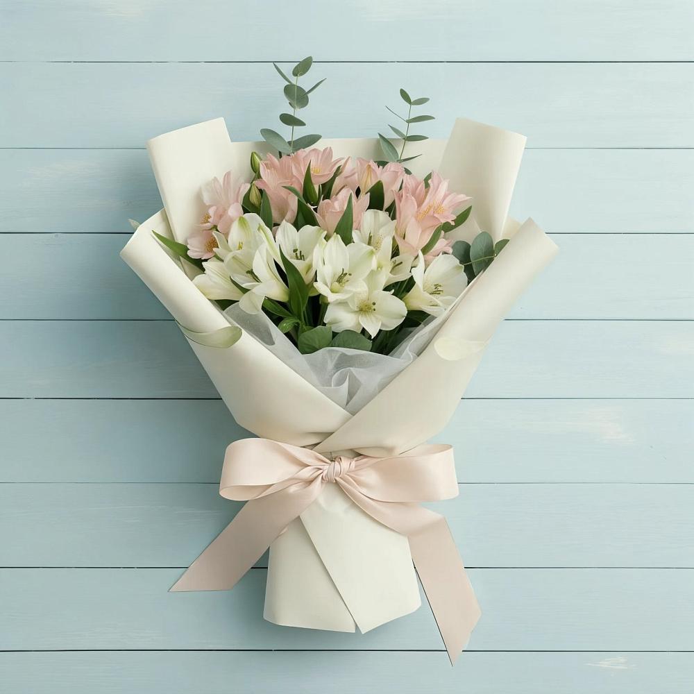 Букет цветов из: Альстромерии в Новоалександровске