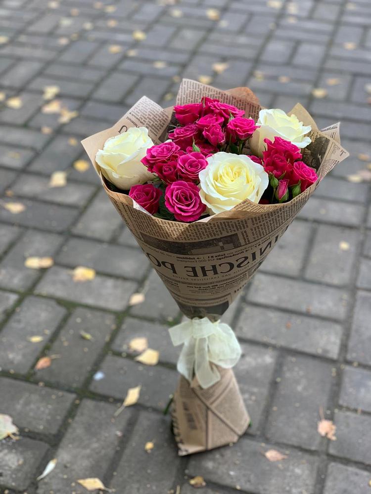 Букет цветов из: Розы в Новоалександровске